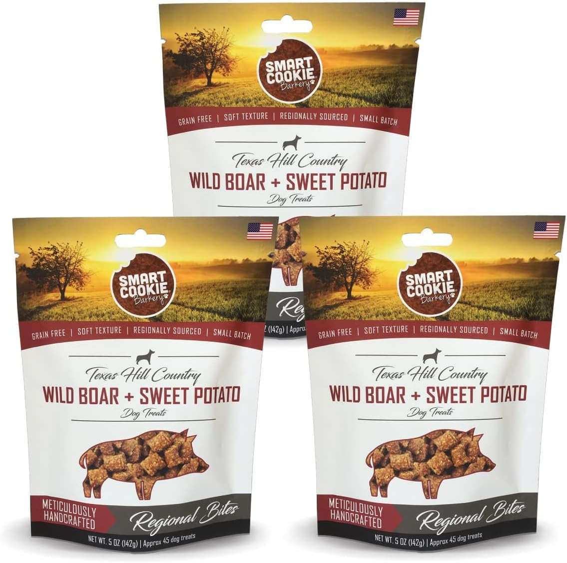 All Natural Soft Dog Treats - Duck & Squash - Training Treats for Dogs with Allergies or Sensitive Stomachs - Grain Free Dog Treats, Chewy, Human-Grade, Made in USA - 5Oz Bag