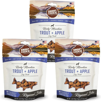 All Natural Soft Dog Treats - Duck & Squash - Training Treats for Dogs with Allergies or Sensitive Stomachs - Grain Free Dog Treats, Chewy, Human-Grade, Made in USA - 5Oz Bag